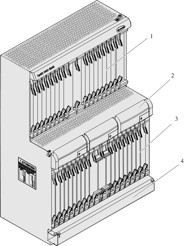 華為OSN3500,OptiX OSN3500子架的結(jié)構(gòu)介紹(圖1) 華為OSN3500,OptiX OSN3500子架的結(jié)構(gòu)介紹(圖1)
